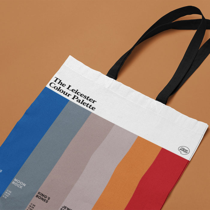The Leicester Colour Palette Tote Bag
