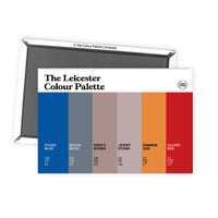 The Leicester Colour Palette Fridge Magnet