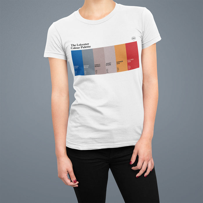The Leicester Colour Palette T-Shirt