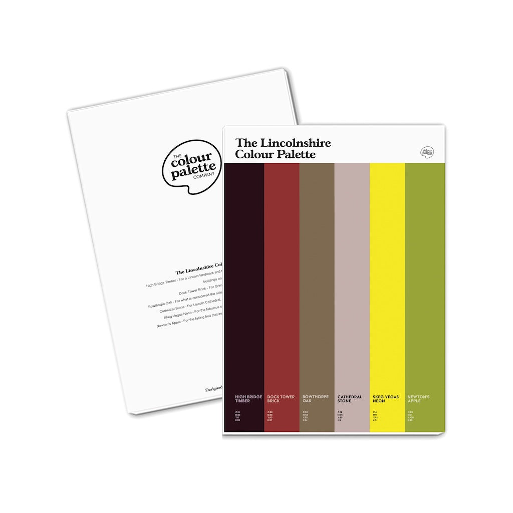 The Lincolnshire Colour Palette A5 Notepad