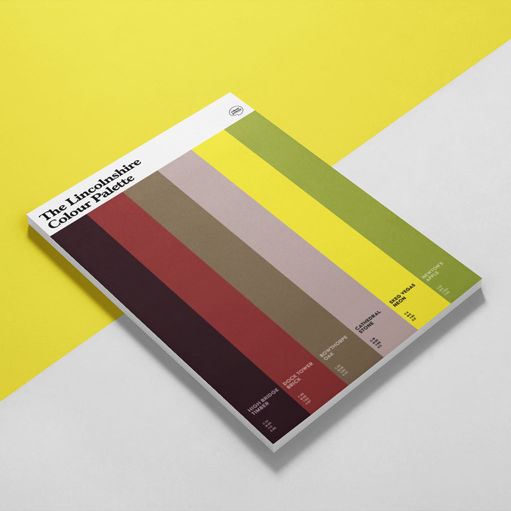 The Lincolnshire Colour Palette A5 Notepad