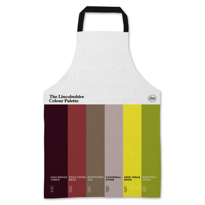 The Lincolnshire Colour Palette Apron