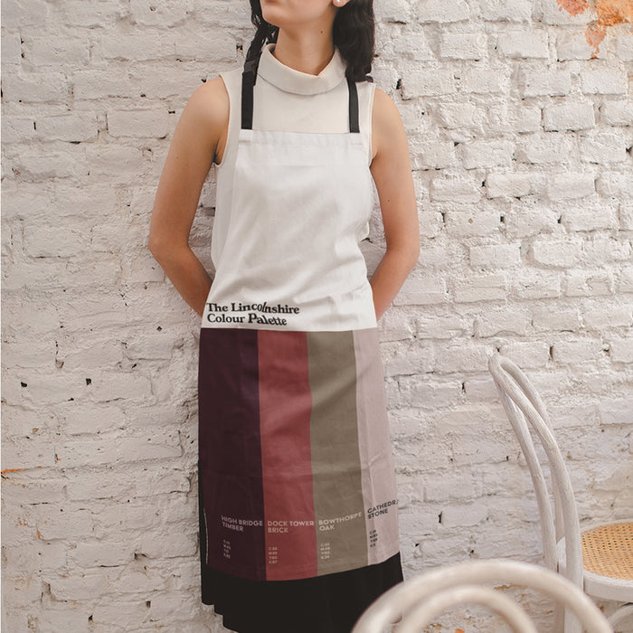 The Lincolnshire Colour Palette Apron