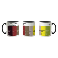 The Lincolnshire Colour Palette Porcelain Mug