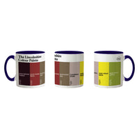 The Lincolnshire Colour Palette Porcelain Mug