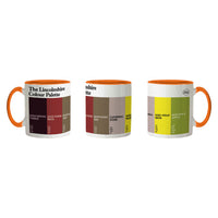 The Lincolnshire Colour Palette Porcelain Mug