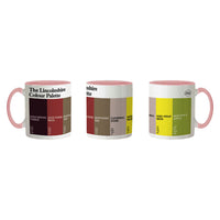 The Lincolnshire Colour Palette Porcelain Mug