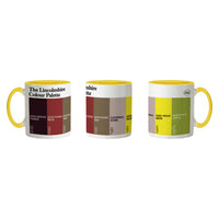 The Lincolnshire Colour Palette Porcelain Mug