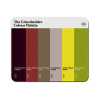 The Lincolnshire Colour Palette Mouse Mat