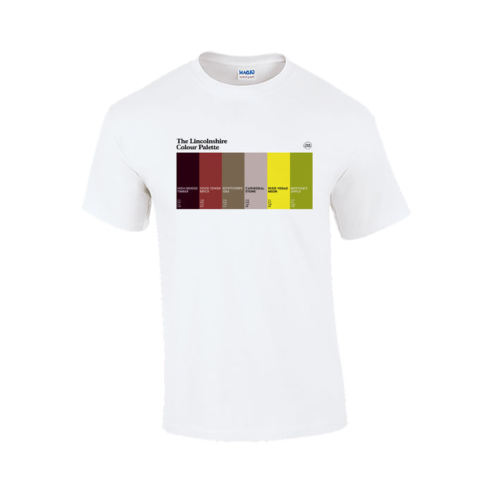 The Lincolnshire Colour Palette T-Shirt