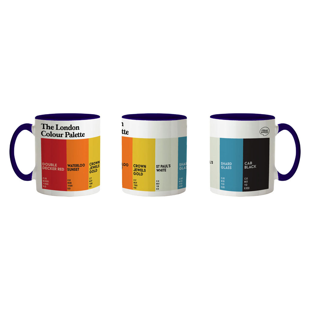 The London Colour Palette Porcelain Mug