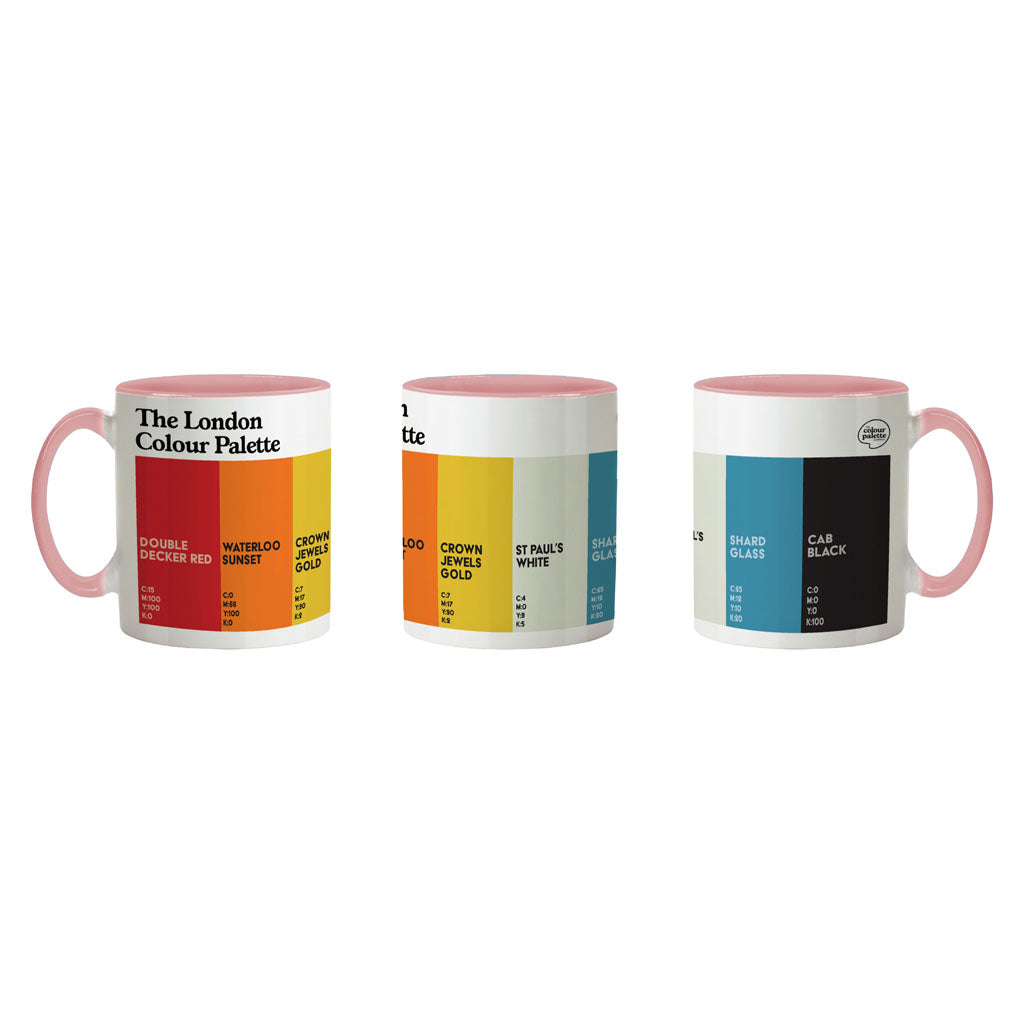 The London Colour Palette Porcelain Mug