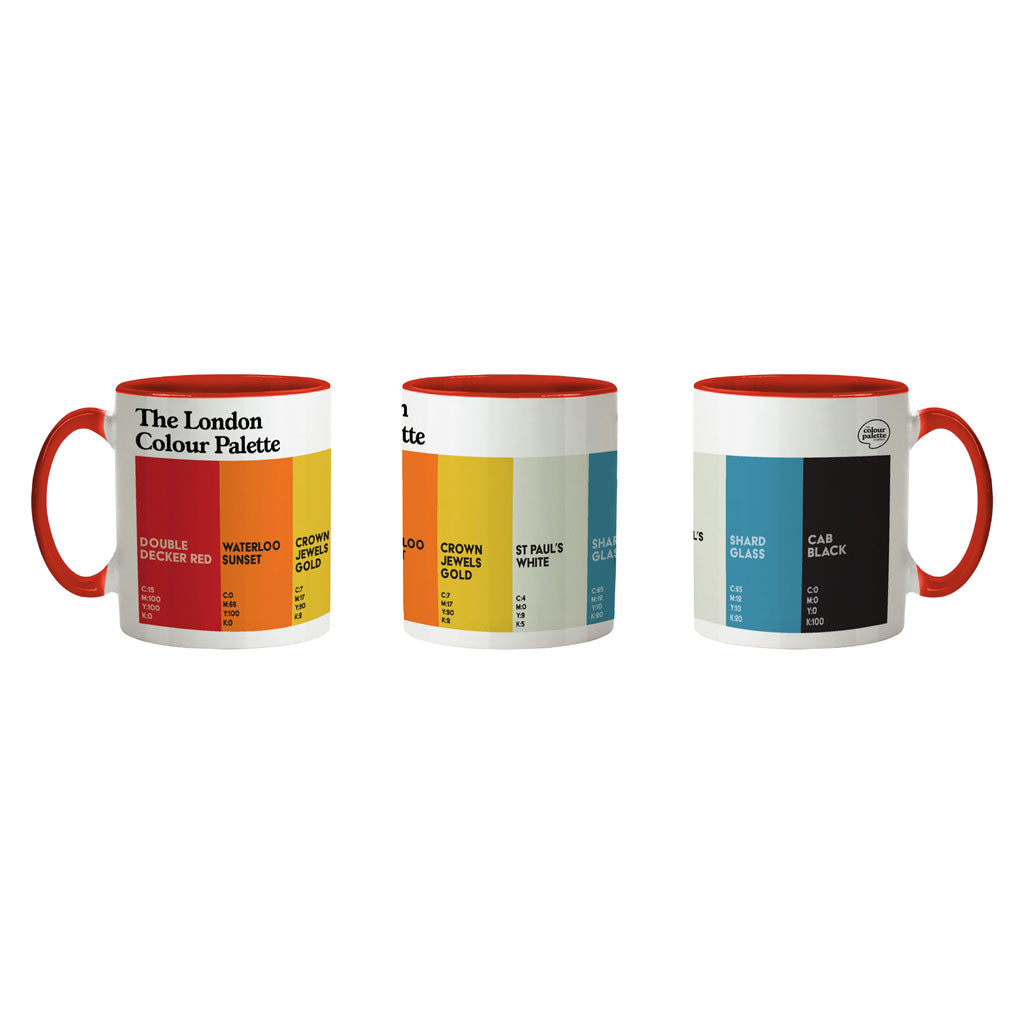 The London Colour Palette Porcelain Mug