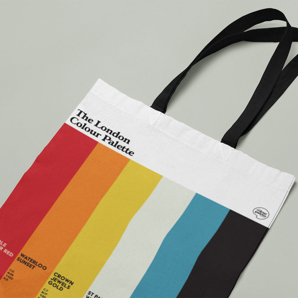 The London Colour Palette Tote Bag