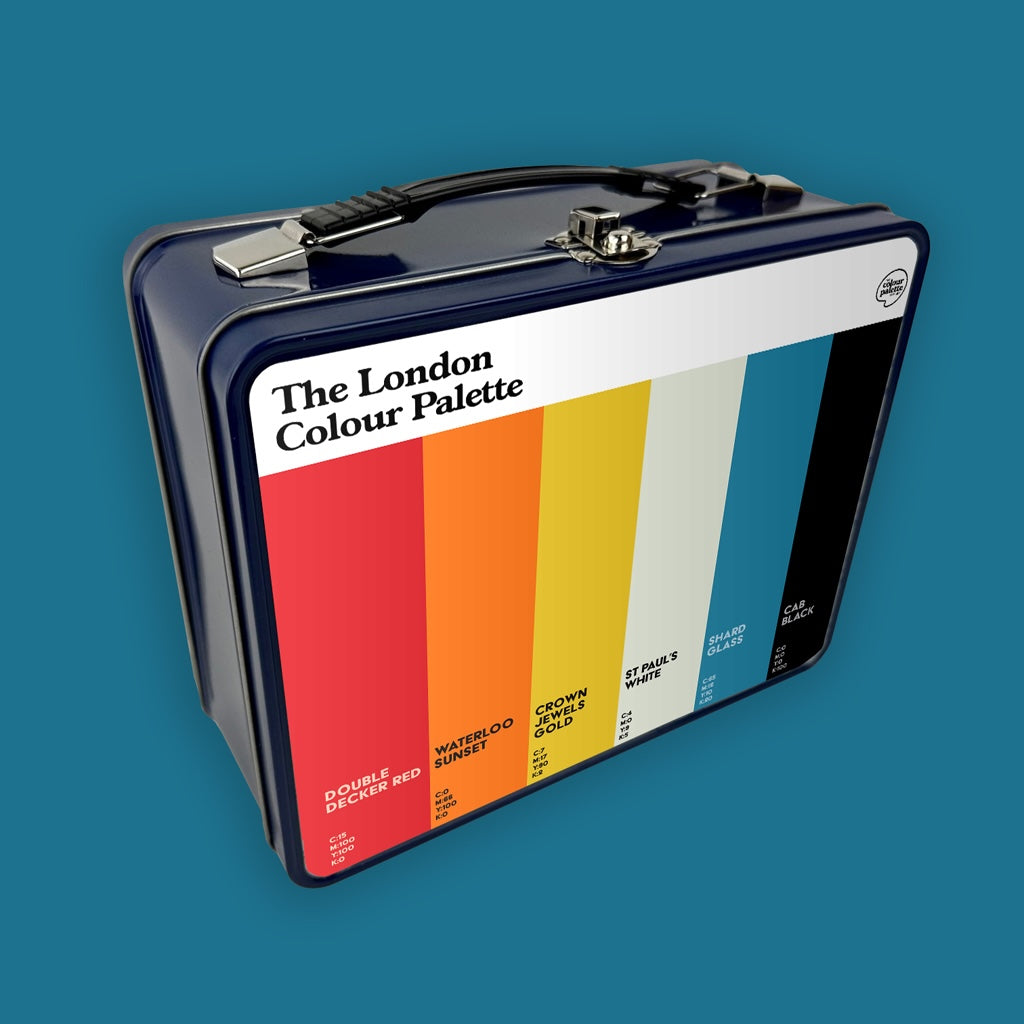 London Metal Lunch Box Gift Idea