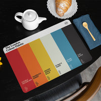 The London Colour Palette Placemat