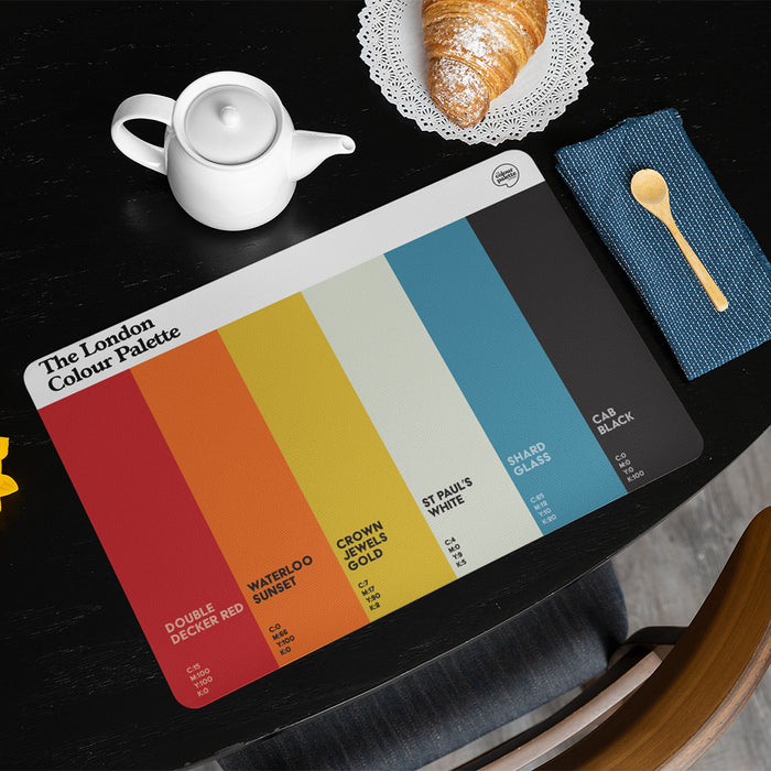 The London Colour Palette Placemat