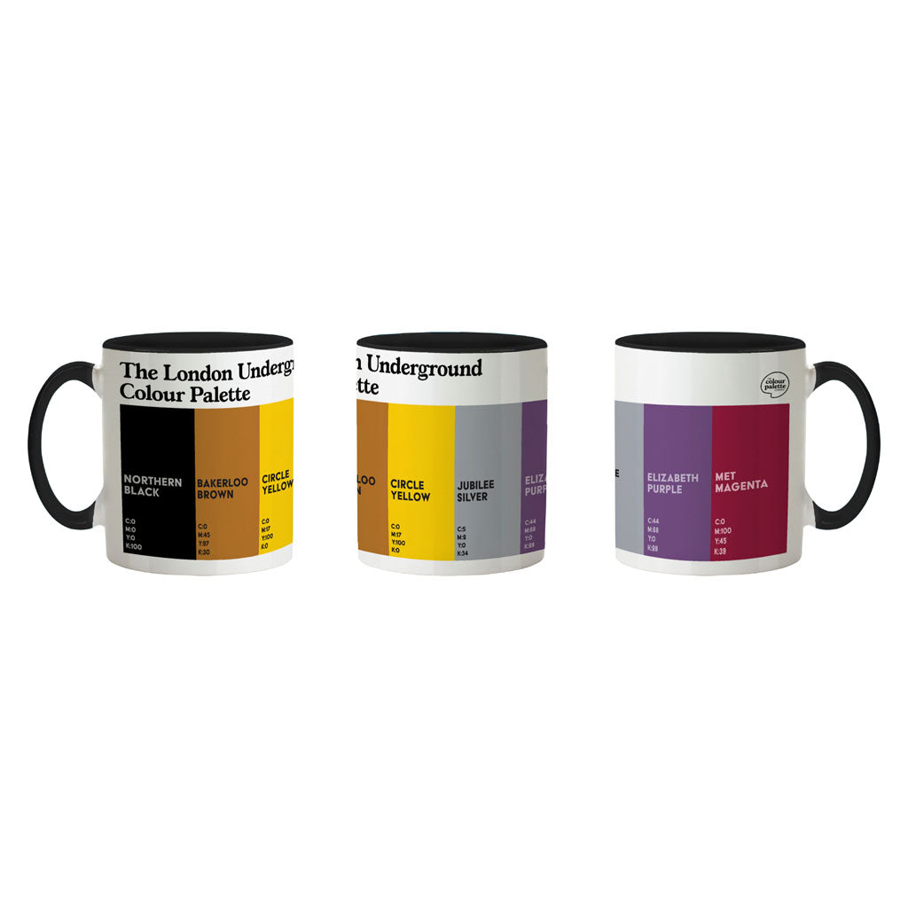 The London Underground Colour Palette Porcelain Mug
