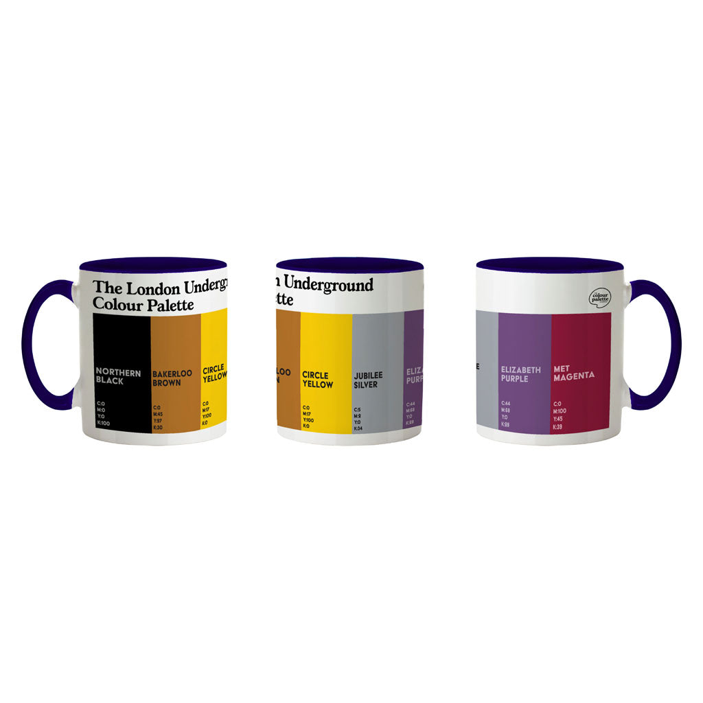 The London Underground Colour Palette Porcelain Mug