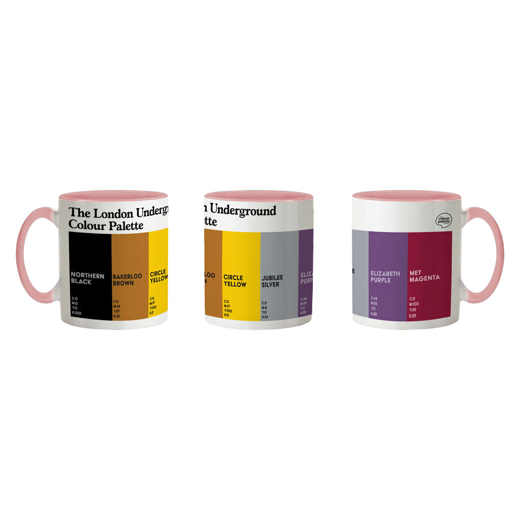 The London Underground Colour Palette Porcelain Mug