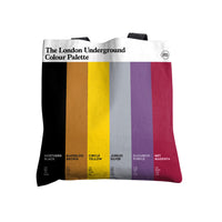 London Underground Tote Bag Colours