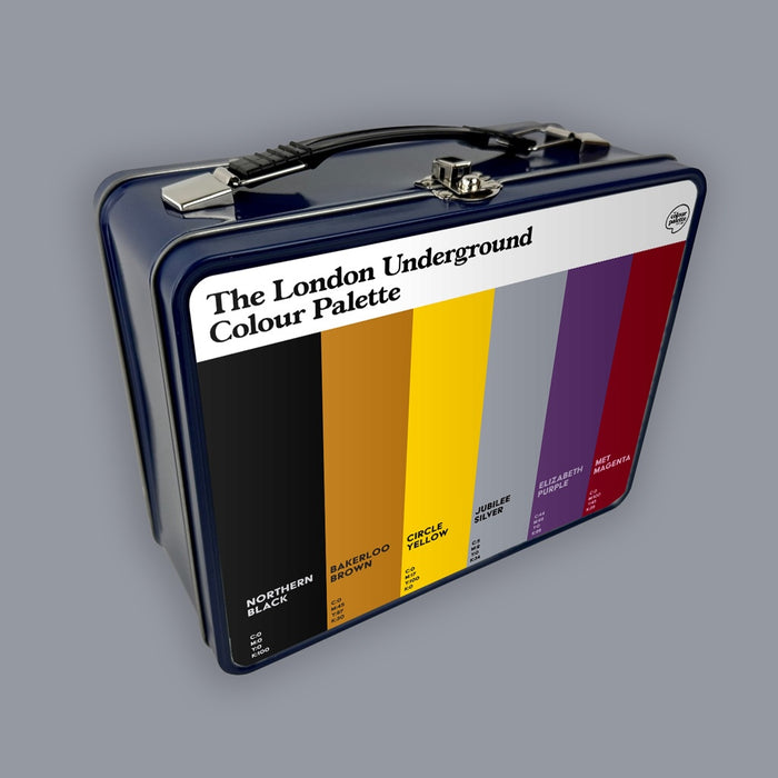 London Underground Metal Lunchbox