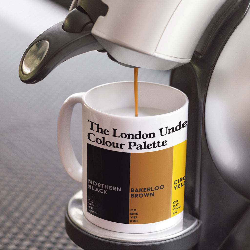 The London Underground mug gift from The Colour Palette Company