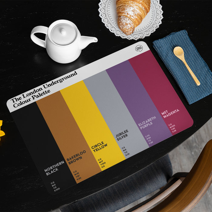 London Underground Placemat Dining Gift