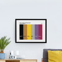 London Underground Art Print Poster