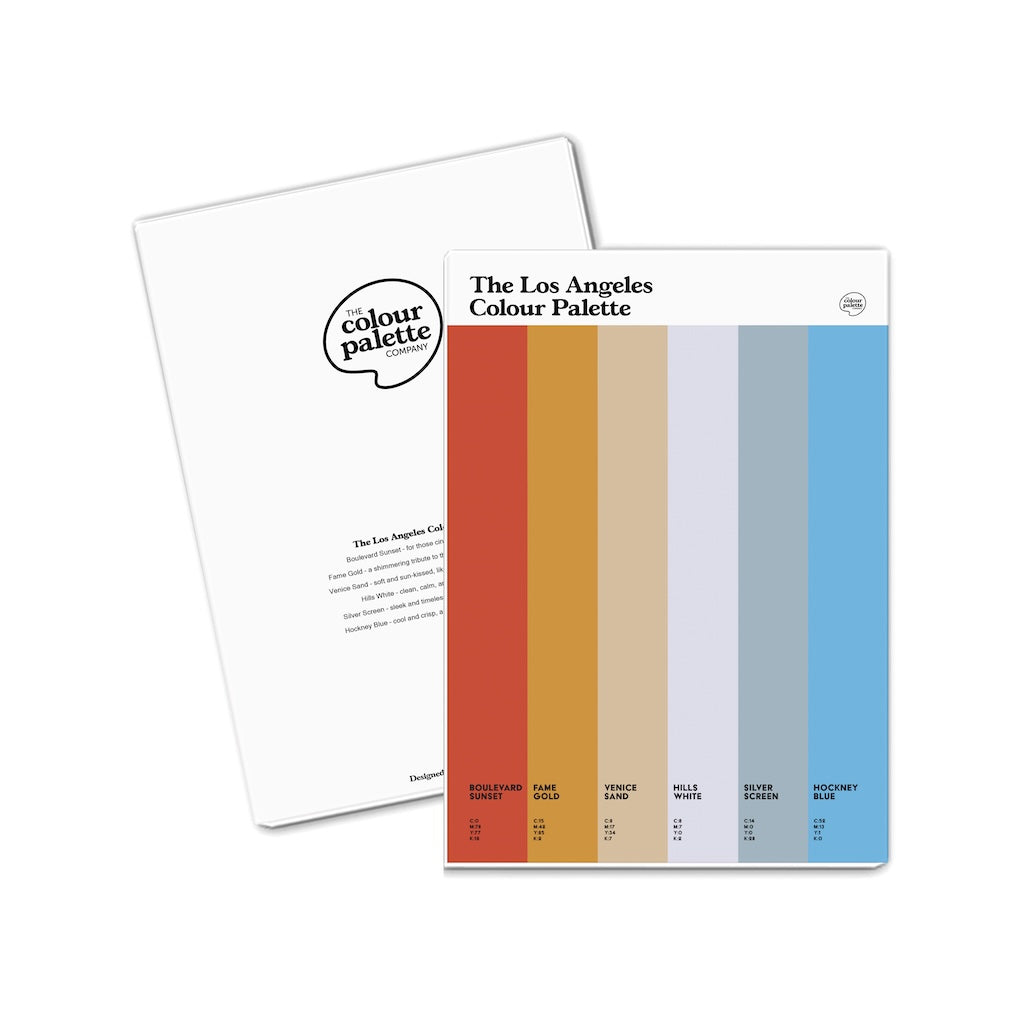 The Los Angeles Colour Palette A5 Notepad