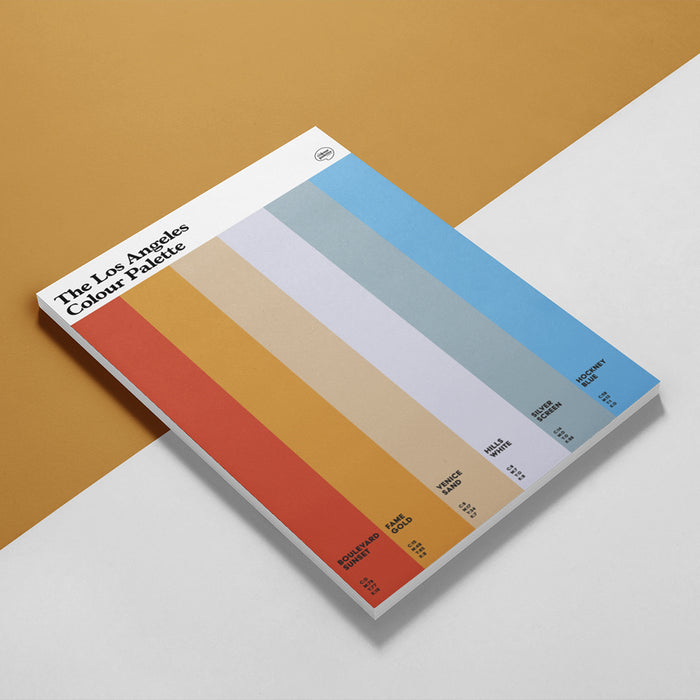 The Los Angeles Colour Palette A5 Notepad