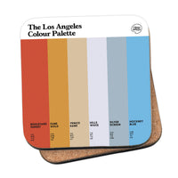 The Los Angeles Colour Palette Coaster