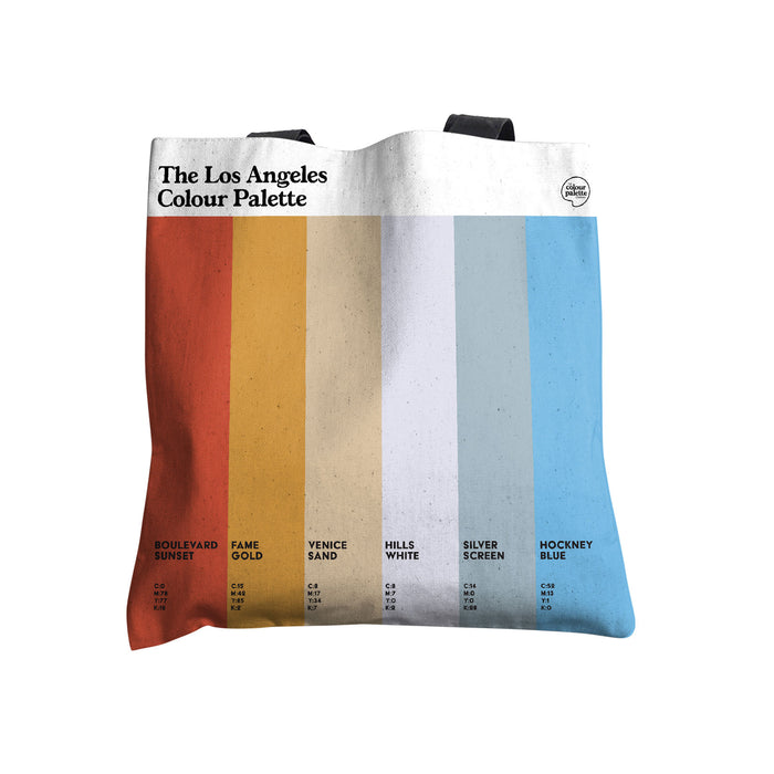 The Los Angeles Colour Palette Tote Bag
