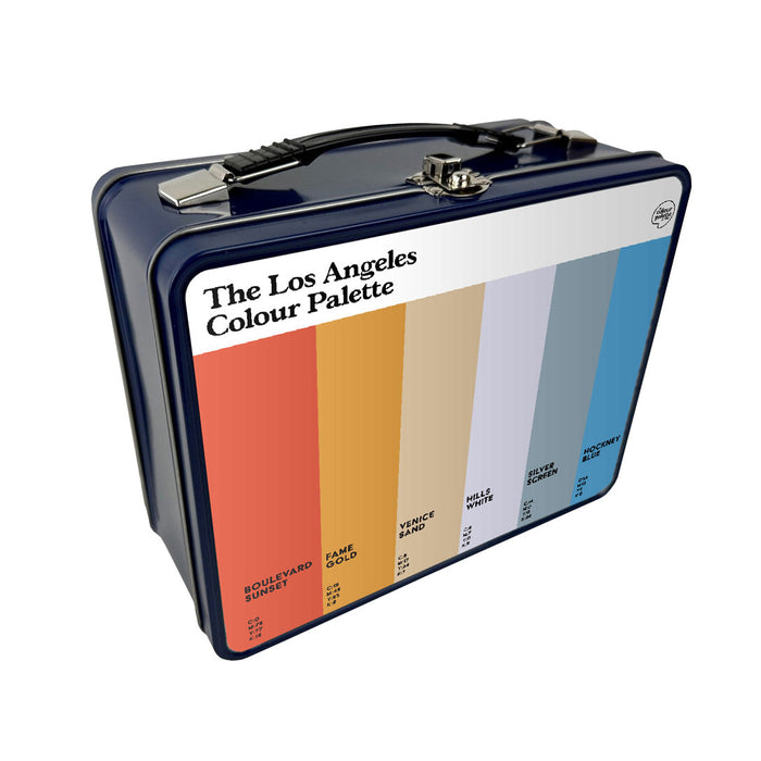 The Los Angeles Colour Palette Metal Lunch Box