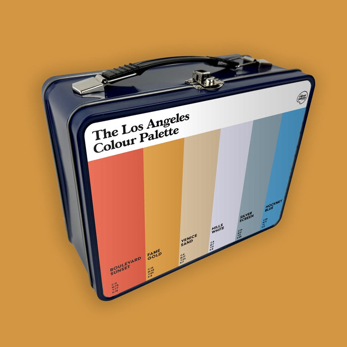 The Los Angeles Colour Palette Metal Lunch Box