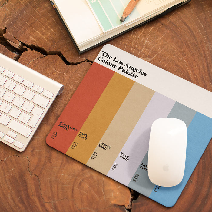 The Los Angeles Colour Palette Mouse Mat