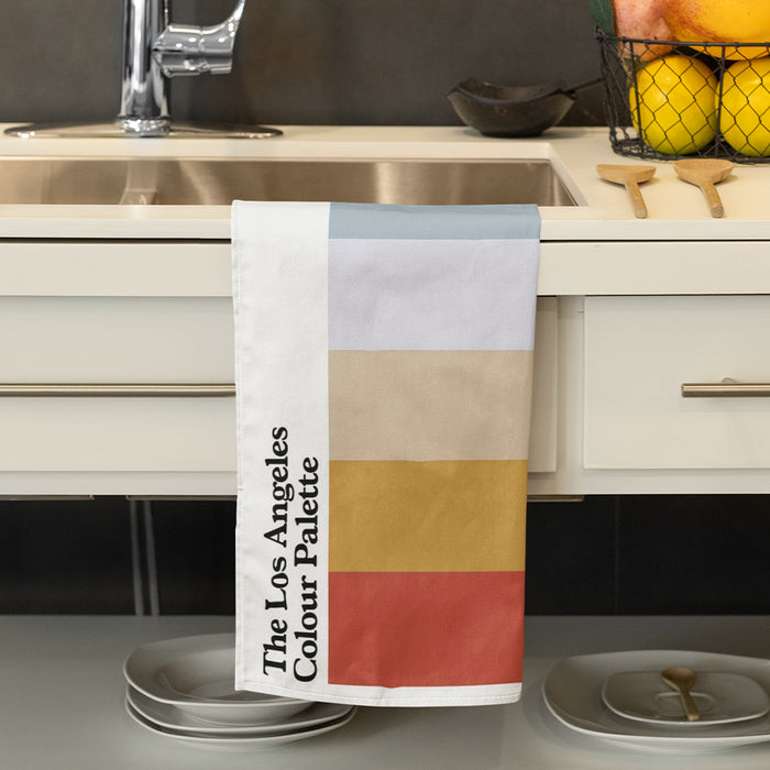 The Los Angeles Colour Palette Tea Towel
