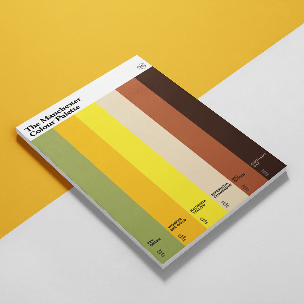 Manchester Colour Palette sketch book