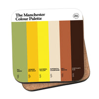 Manchester Colour Palette Coaster