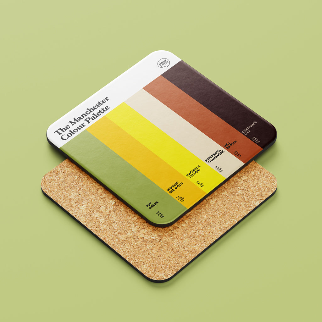 Manchester Colour Palette Coaster