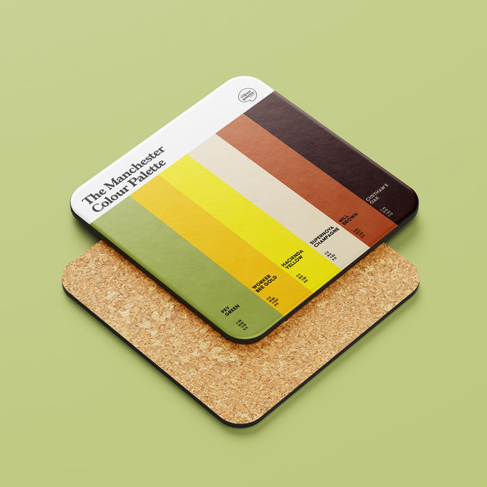 Manchester Colour Palette Coaster