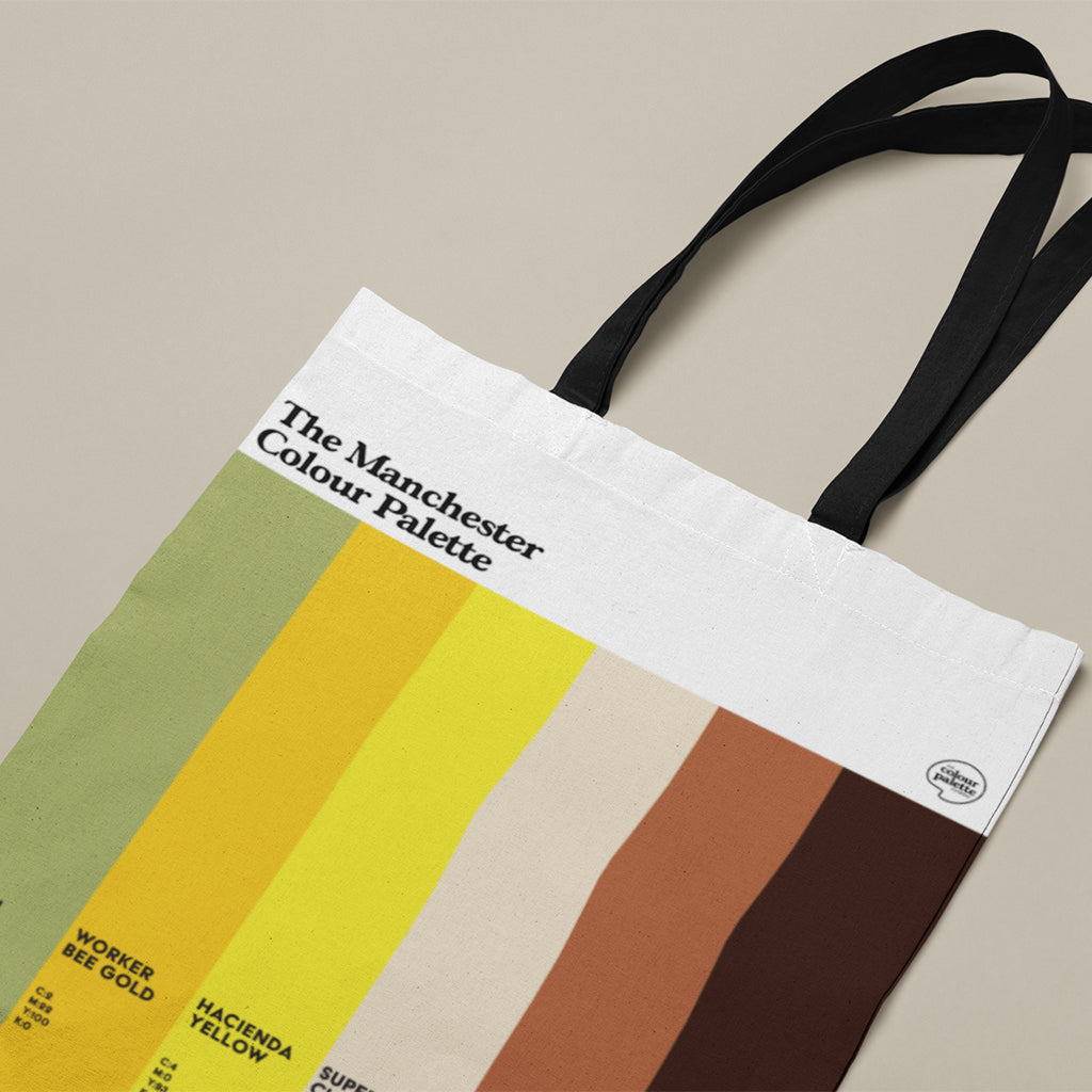 Manchester Colour Palette tote bag