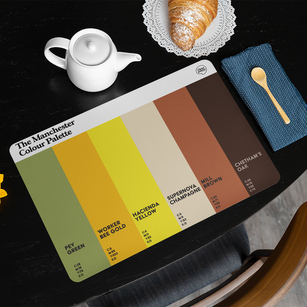 Manchester dining placemat gift