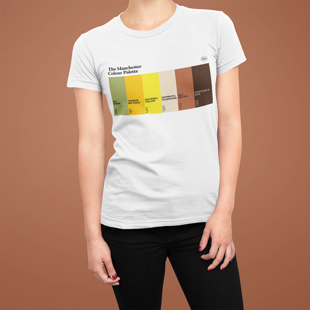 Manchester Colour Palette tee shirt