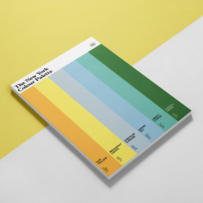 The New York Colour Palette A5 Notepad