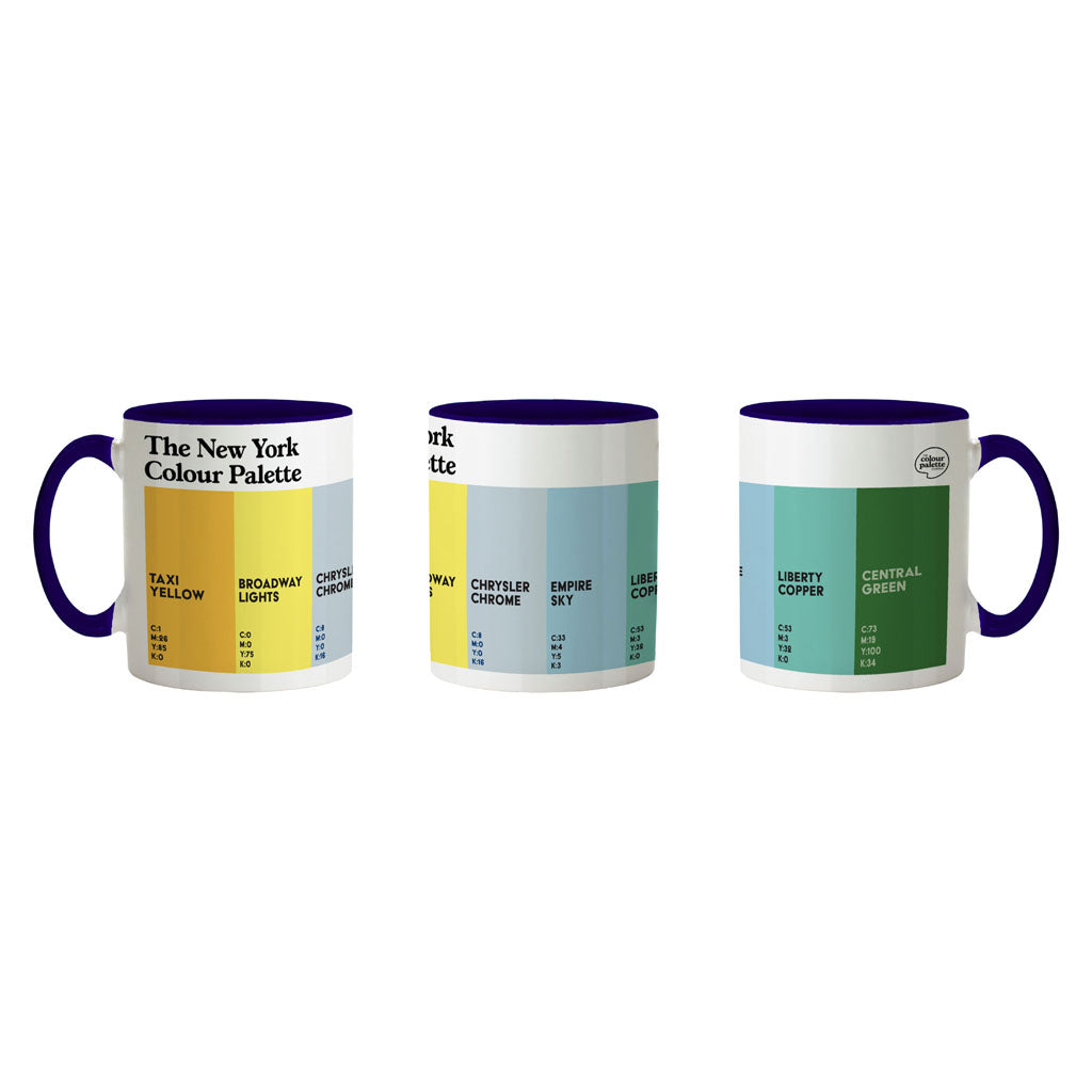 The New York Colour Palette Porcelain Mug