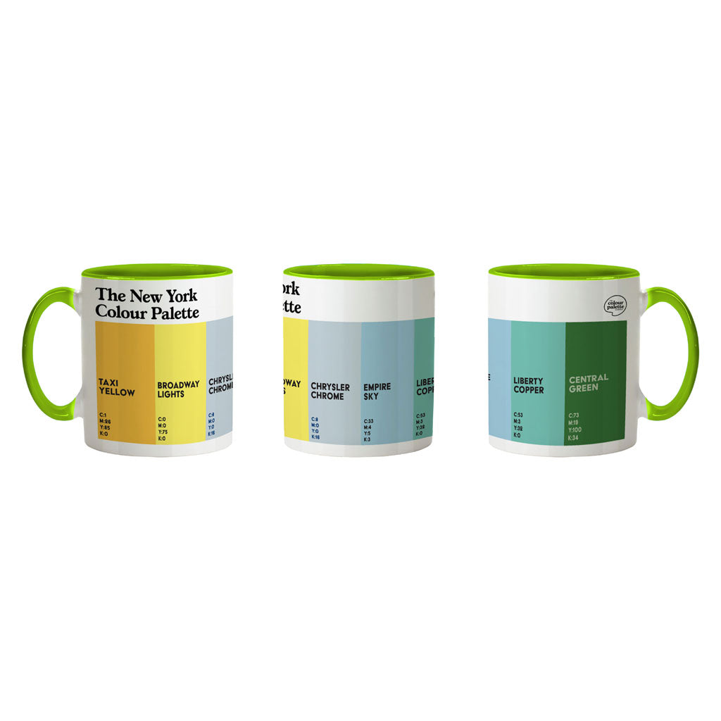 The New York Colour Palette Porcelain Mug