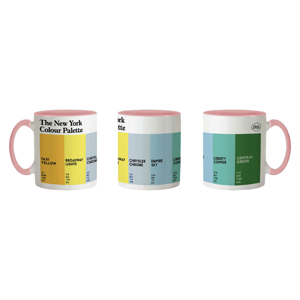 The New York Colour Palette Porcelain Mug