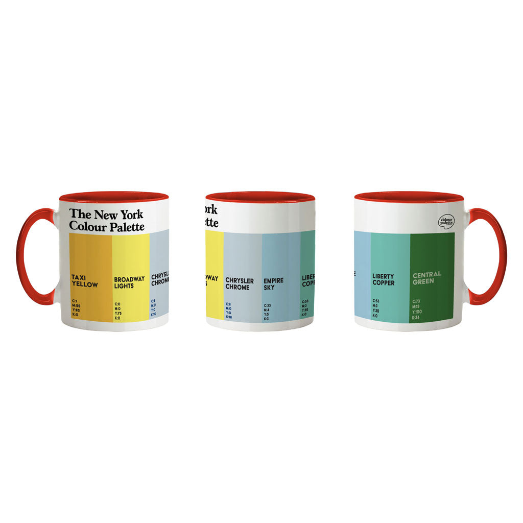 The New York Colour Palette Porcelain Mug