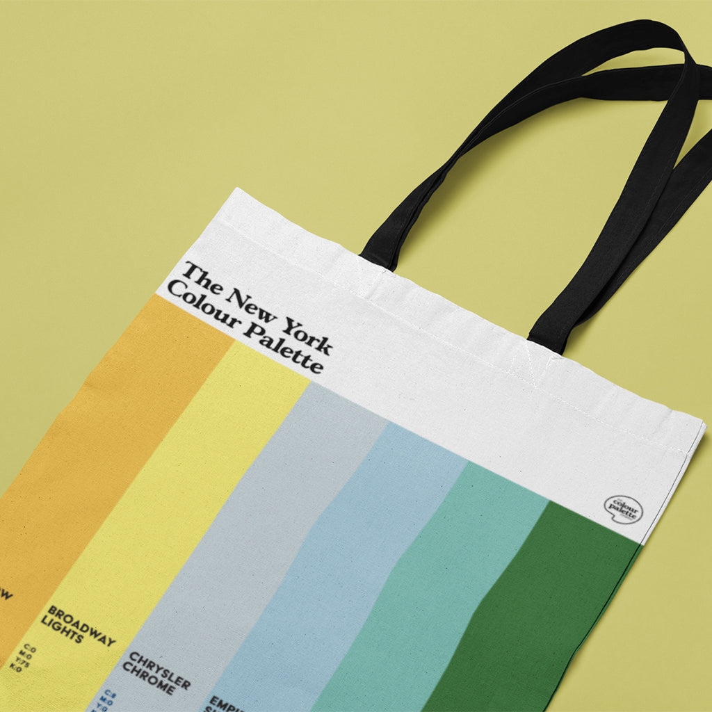 The New York Colour Palette Tote Bag